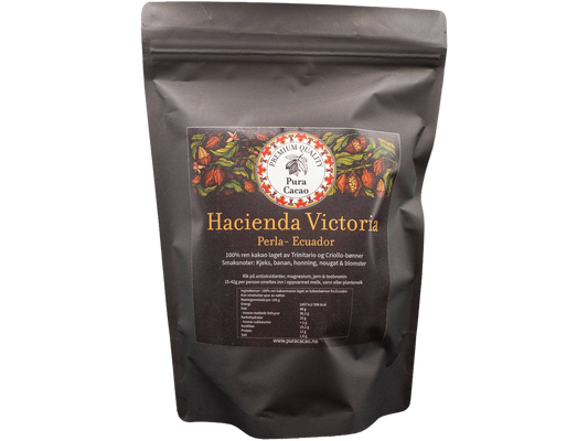100% ren kakao fra Hacienda Victoria - Perla - Ecuador