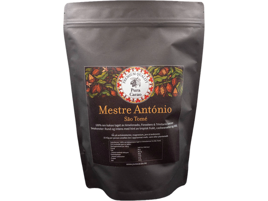 100% ren kakao fra Mestre António - São Tomé