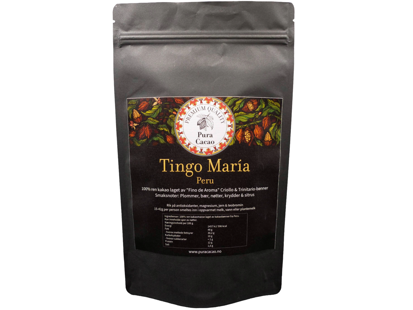 100% ren kakao fra Peru