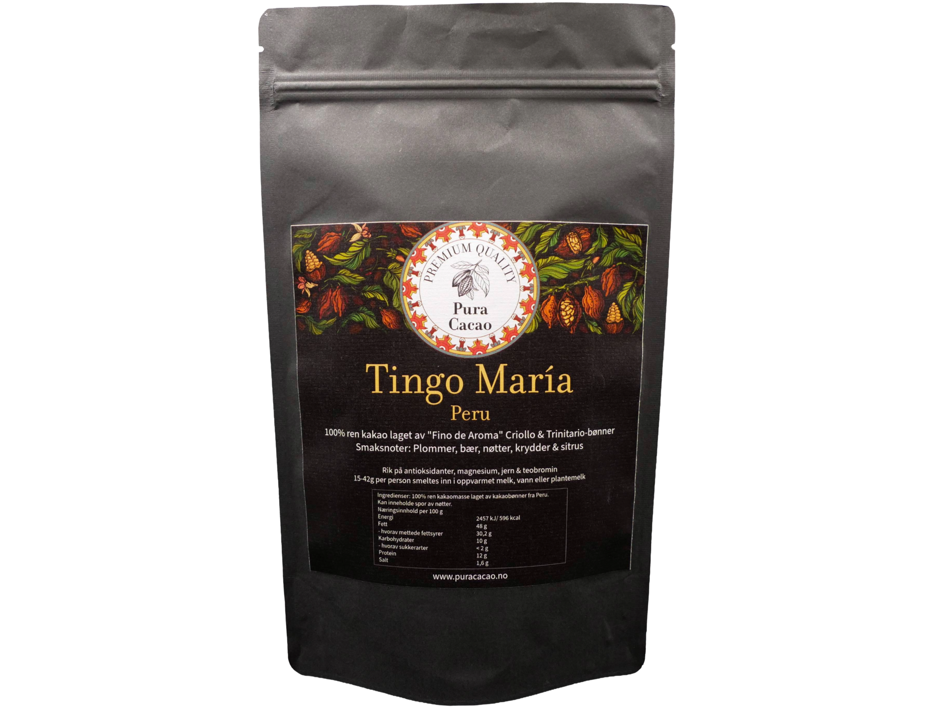 100% ren kakao fra Peru